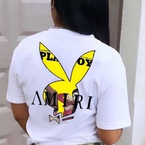 PLAYBOY White Graphic Tee